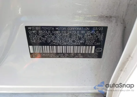 2023 Lexus Is 350 F Sport z USA, uszkodzony, nr VIN JTHGZ1E28P5029844